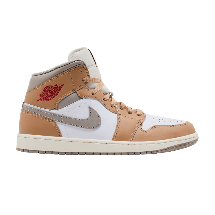 Air Jordan 1 Mid 'Hemp White'