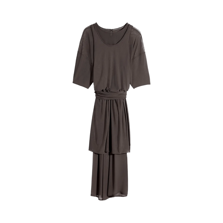 Lemaire Double Layer Dress 'Brown'