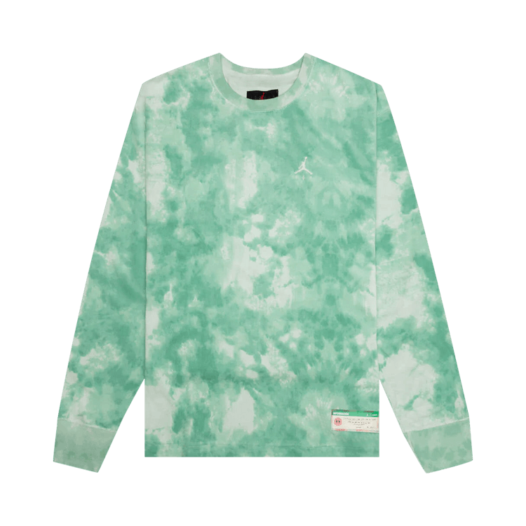 Air Jordan x J Balvin Long-Sleeve Tee 'Jade Aura/Enamel Green'
