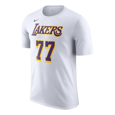 Nike NBA Luka Dončić Los Angeles Lakers Icon Edition T-Shirt 'White'