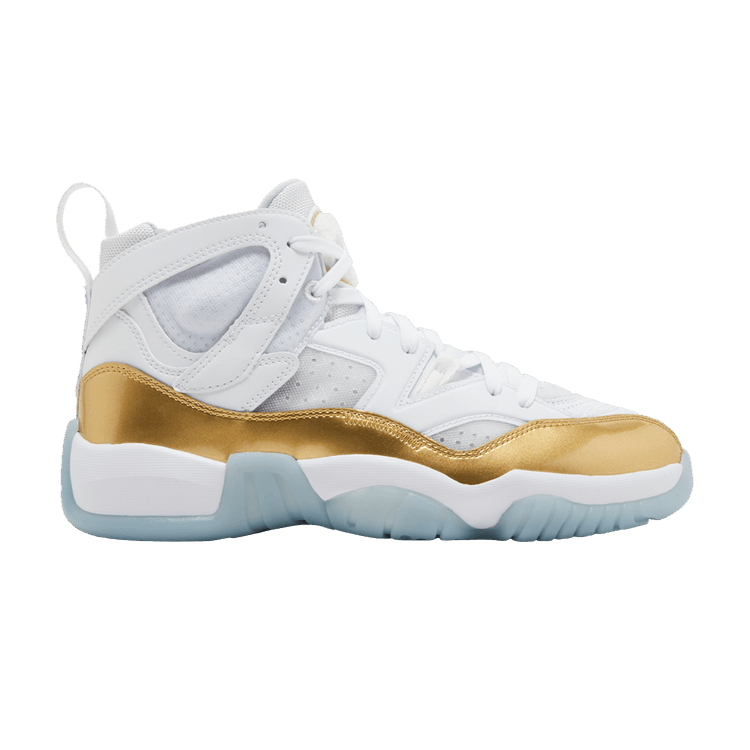 Air Jordan Wmns Jumpman Two Trey 'White Metallic Gold'