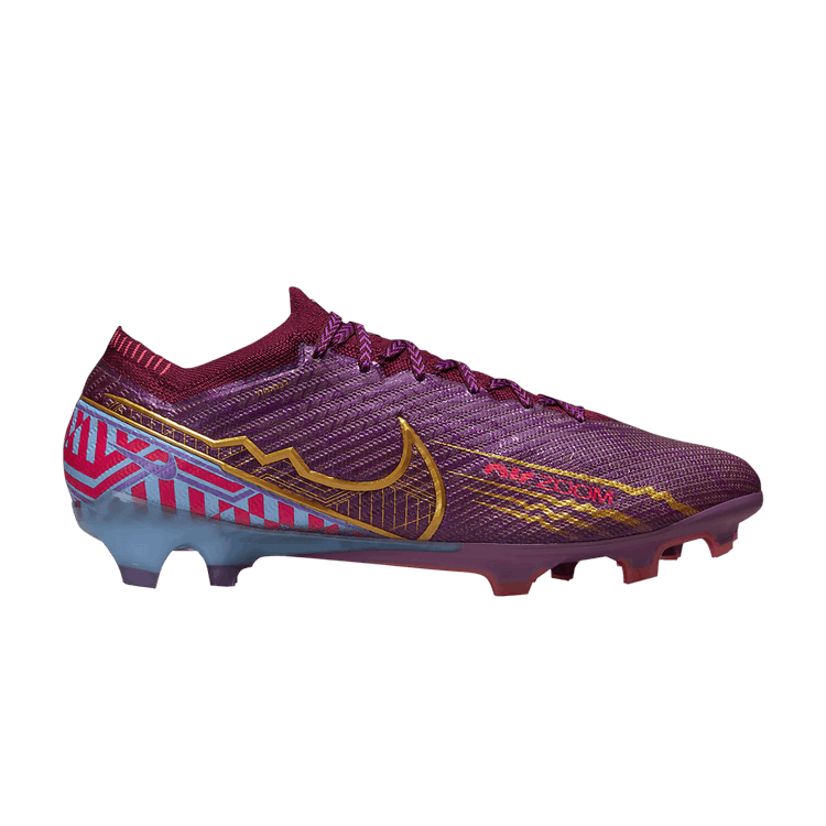 Kylian Mbappé x Nike Zoom Mercurial Vapor 15 Elite FG 'Dark Beetroot'