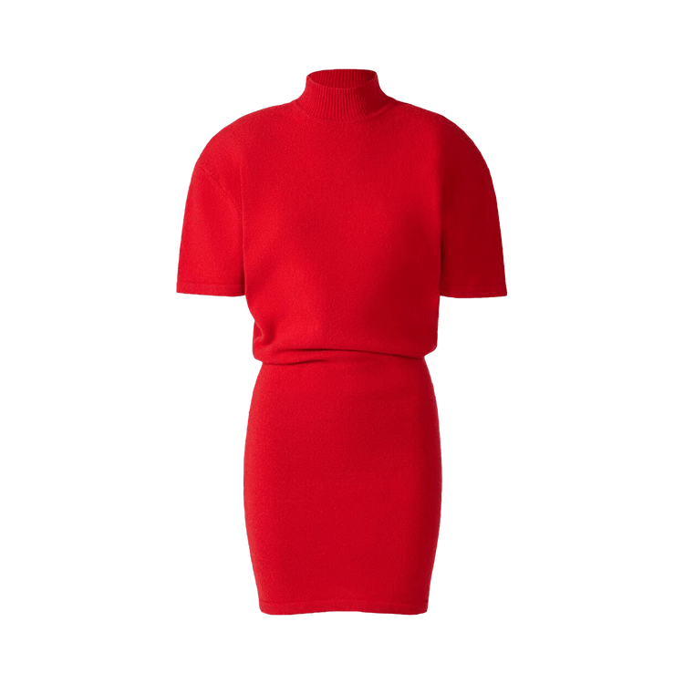 Jacquemus La Robe Maille Castagna 'Red'