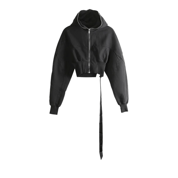 Rick Owens DRKSHDW Felpa Collage Gimp Hoodie 'Black'