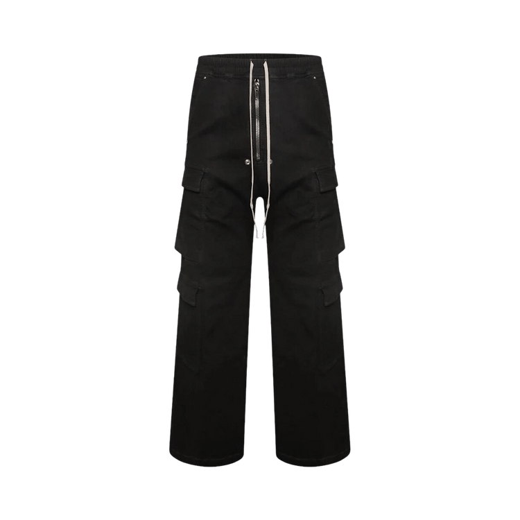 Rick Owens DRKSHDW Double Cargo Jumbo Belas Pant 'Black'