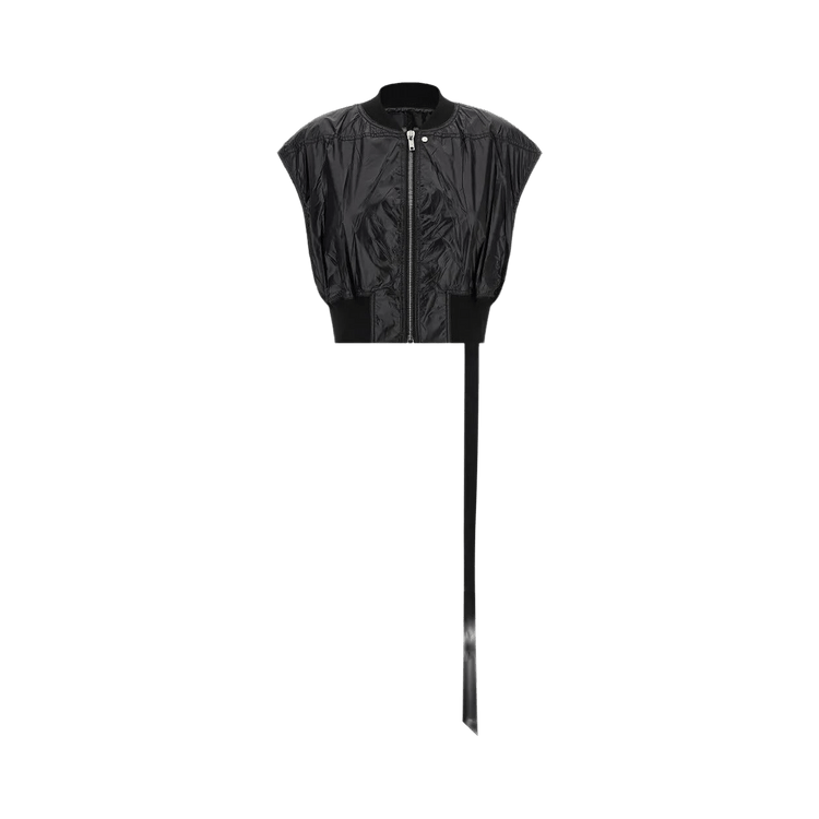 Rick Owens DRKSHDW Senza Maniche Tatlin Bomber 'Black'