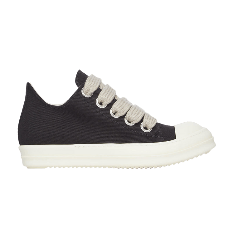 Rick Owens Wmns DRKSHDW Scarpe Denim Jumbolace Low 'Black Milk'