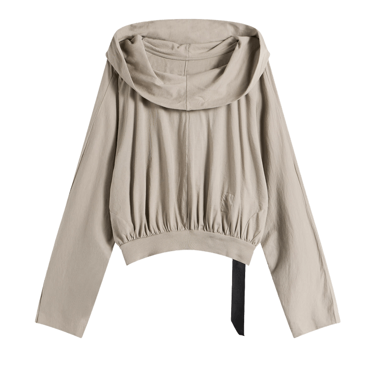 Rick Owens DRKSHDW Cropped Hooded Top 'Mineral'