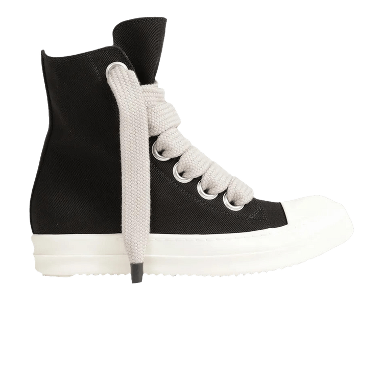 Wmns Rick Owens DRKSHDW Jumbolace Sneaker 'Black Milk'