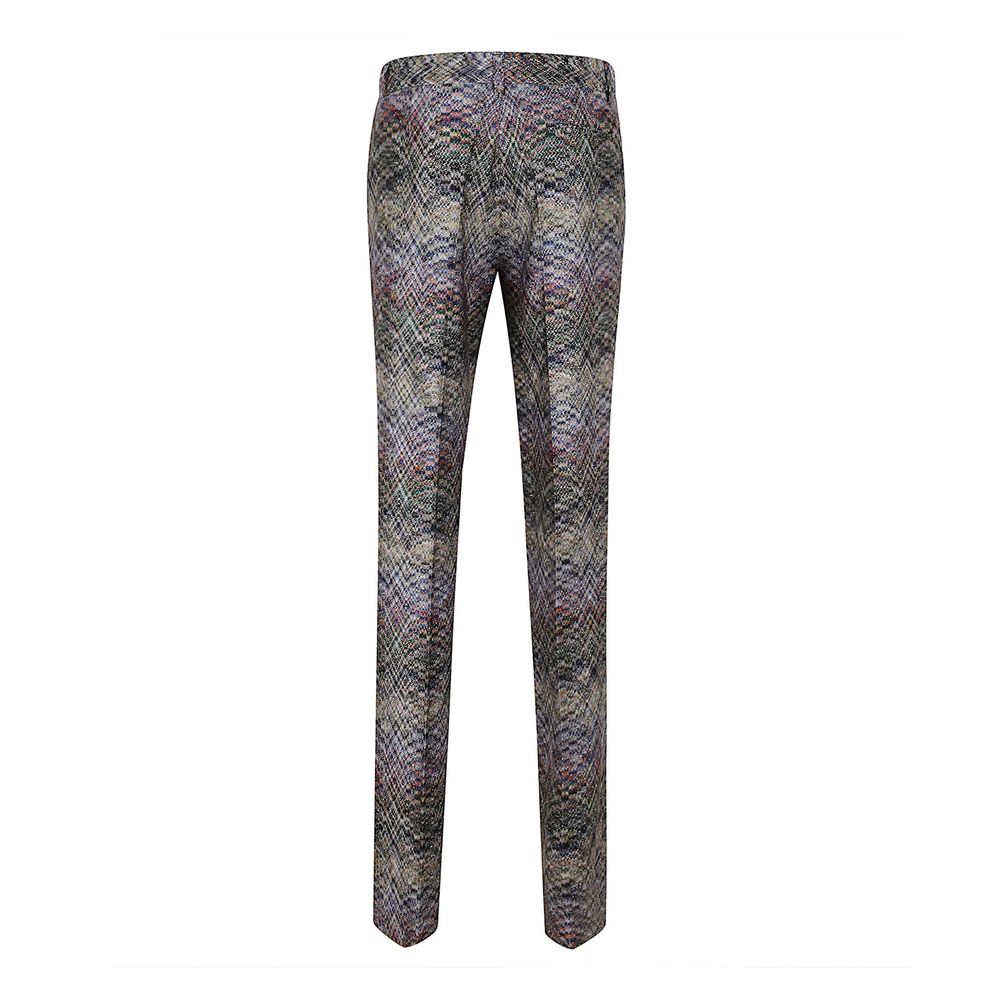Missoni Chevron Knitted Trousers