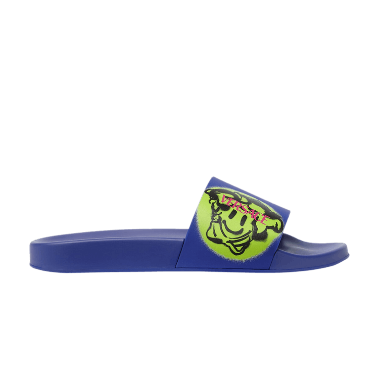 Versace Medusa Smile Slide 'Blue'