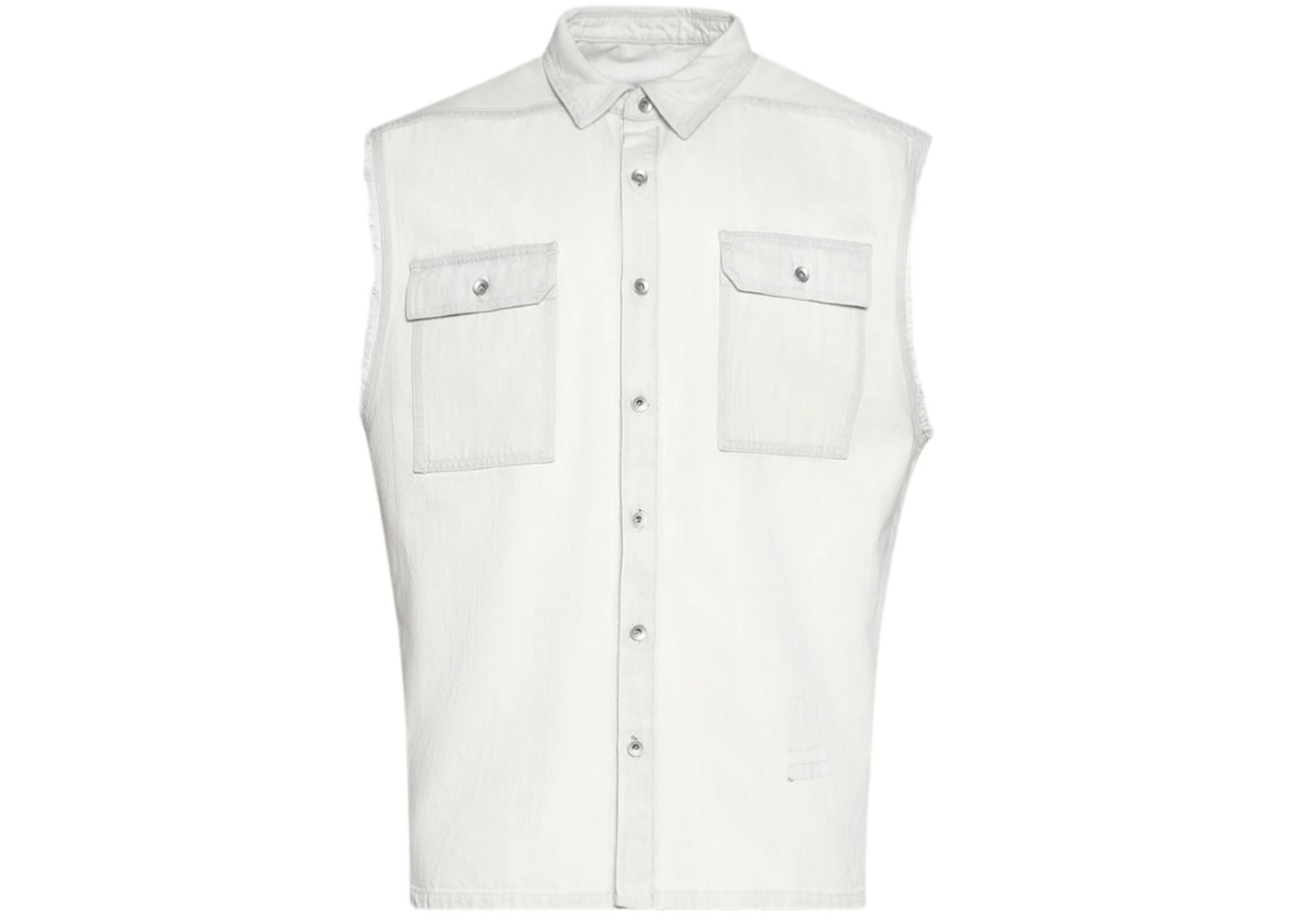 Rick Owens DRKSHDW Tommy Jumbo Outershirt Milk Wash