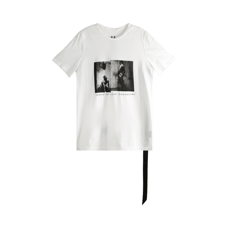 Rick Owens DRKSHDW Level T-Shirt 'Milk/Black'