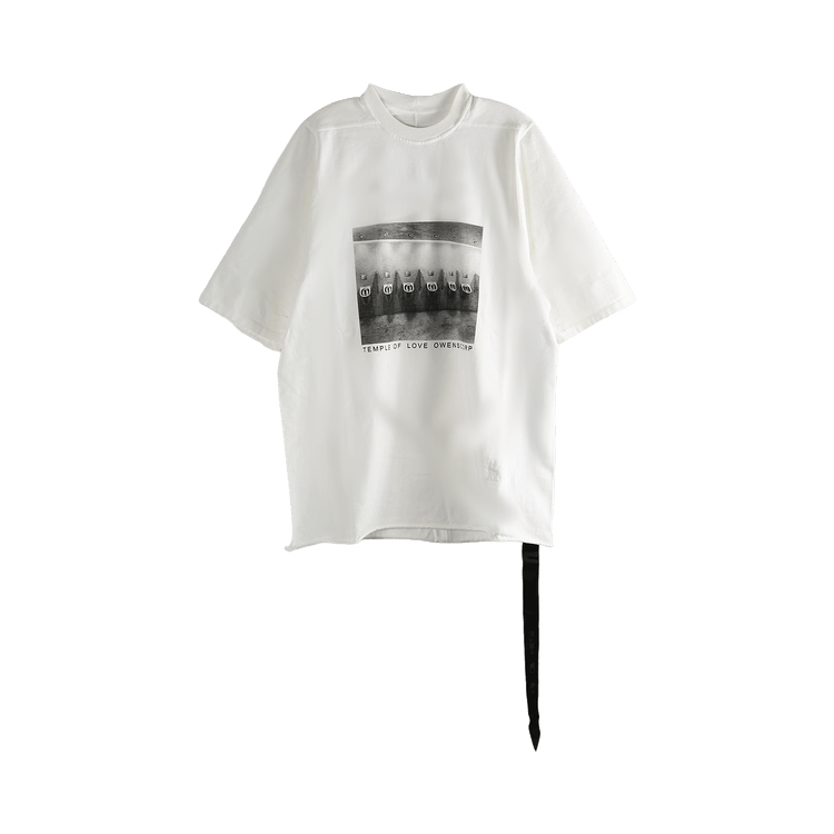 Rick Owens DRKSHDW Jumbo Short-Sleeve T-Shirt 'Milk/Black'