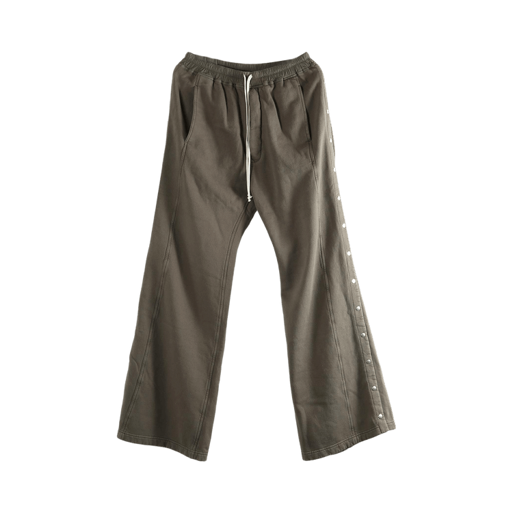Rick Owens DRKSHDW Pantaloni In Felpa Wide Pusher Pants 'Dark Dust'