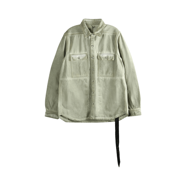 Rick Owens DRKSHDW Giacca In Denim Outershirt 'Sand'