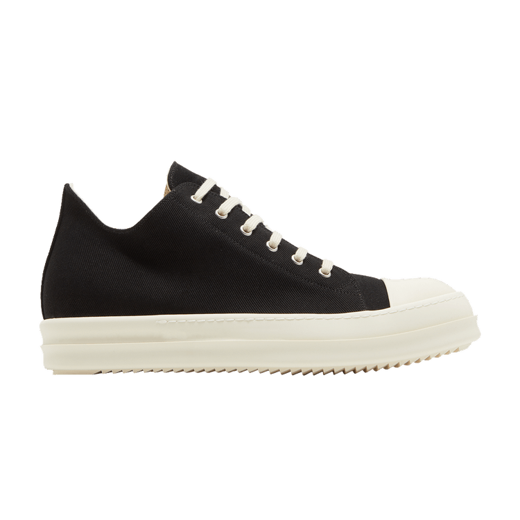 Rick Owens DRKSHDW Strobe Cotton Denim Low 'Black Milk'