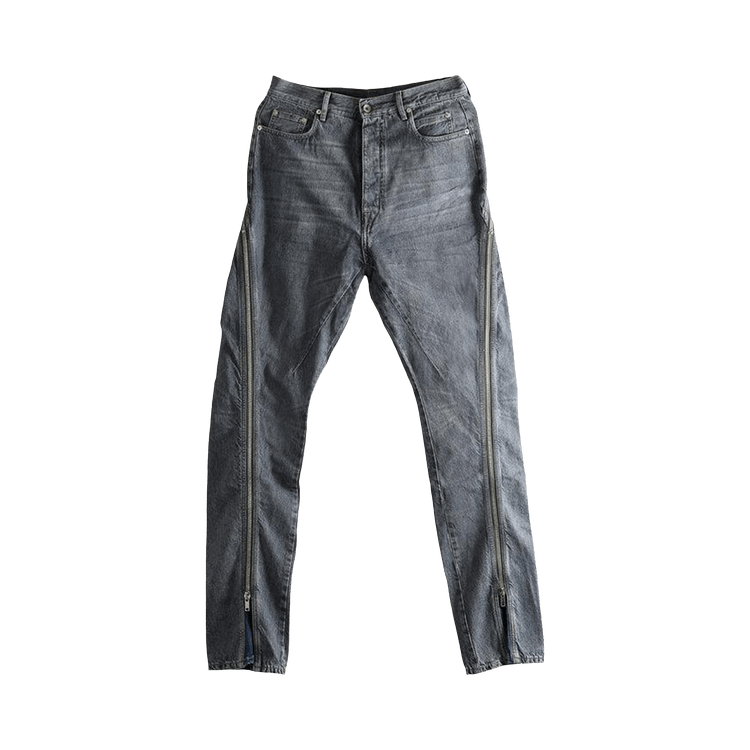 Rick Owens Denim Bolan Banana Pants 'Washed Grey'