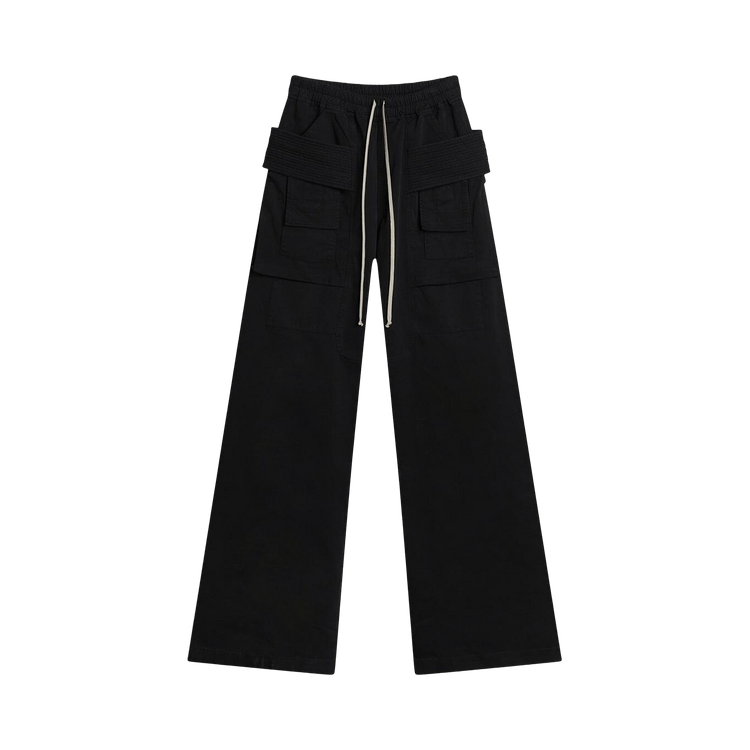 Rick Owens DRKSHDW Creatch Wide Cargo Drawstring 'Black'