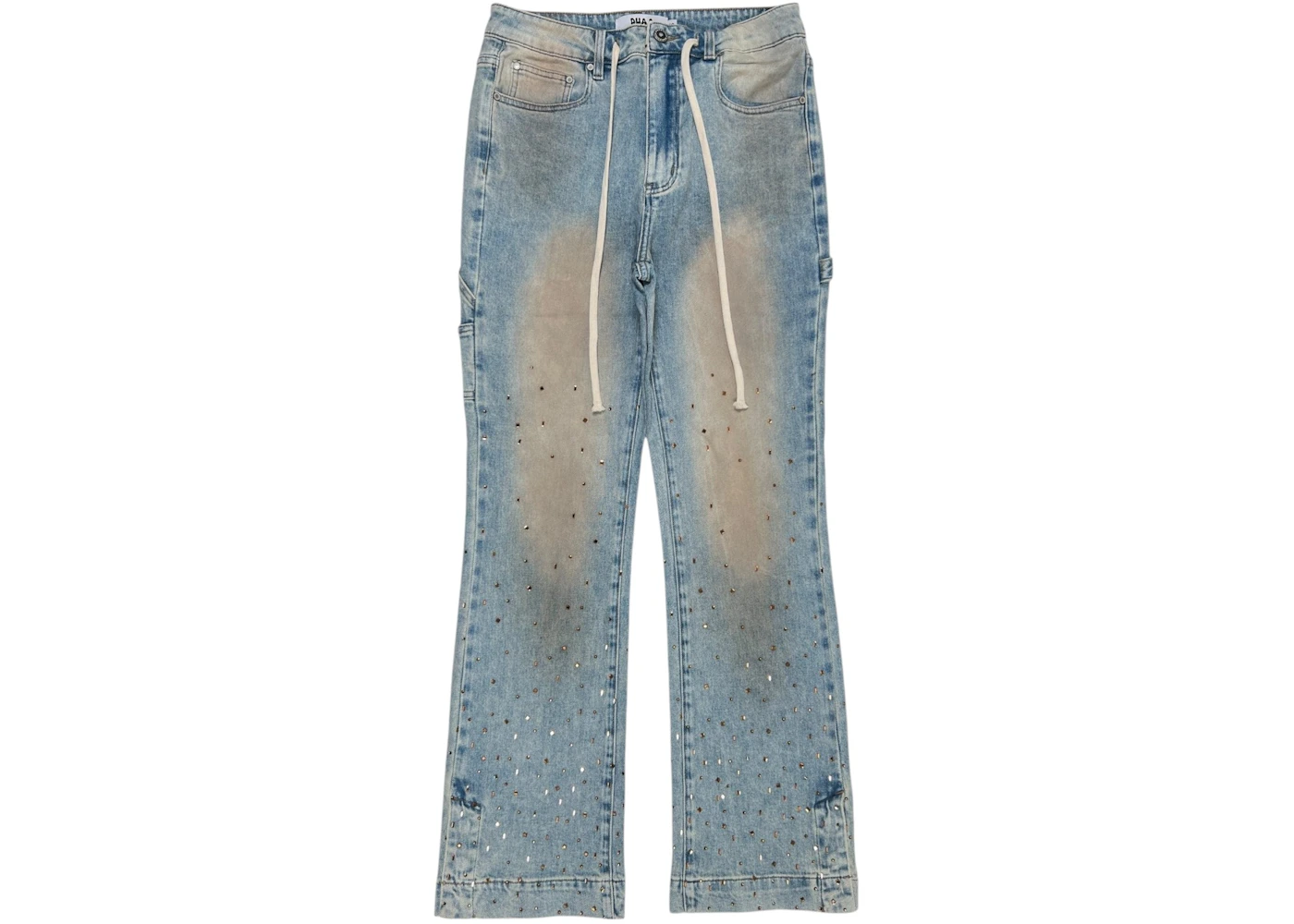 DUAA Favored Blue Denim Pant Blue