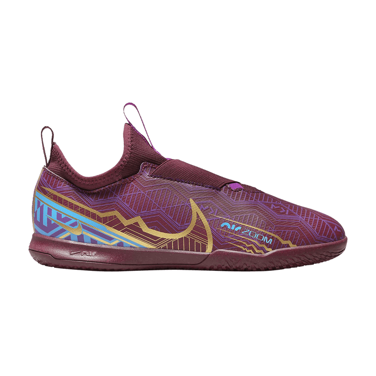 Nike Kylian Mbappé x Zoom Mercurial Vapor 15 Club IC GS 'Dark Beetroot'