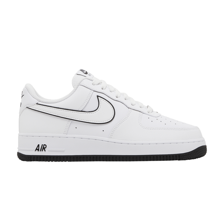 Nike Air Force 1 '07 'White Black Outline'