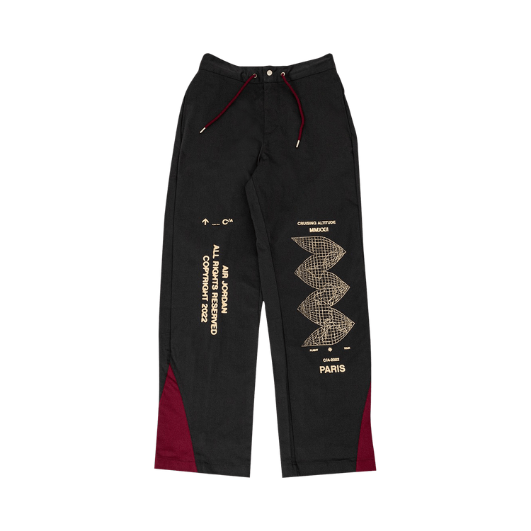Air Jordan Flight Heritage Woven Pants 'Off Noir'