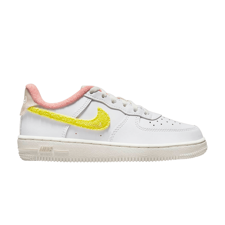 Nike Force 1 LV8 PS 'White Yellow Strike'