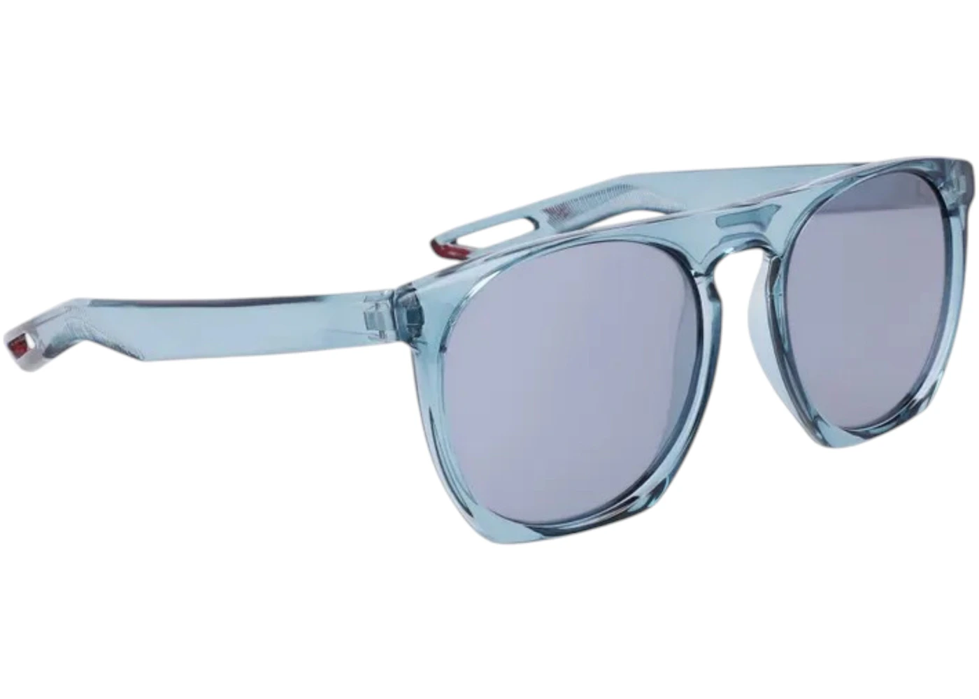 Nike Flatspot XXII Sunglasses Worn Blue/Grey/Silver Flash