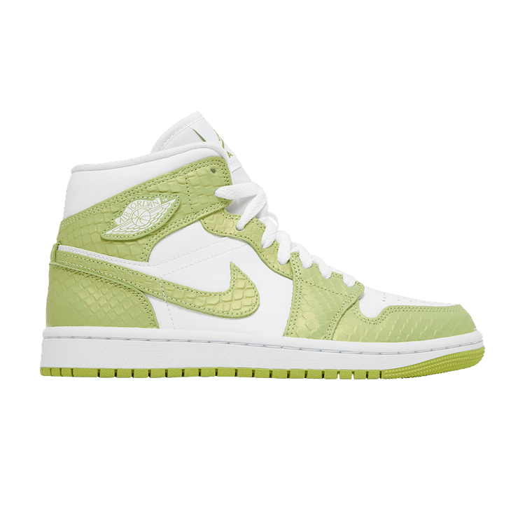 Wmns Air Jordan 1 Mid SE 'Green Python'