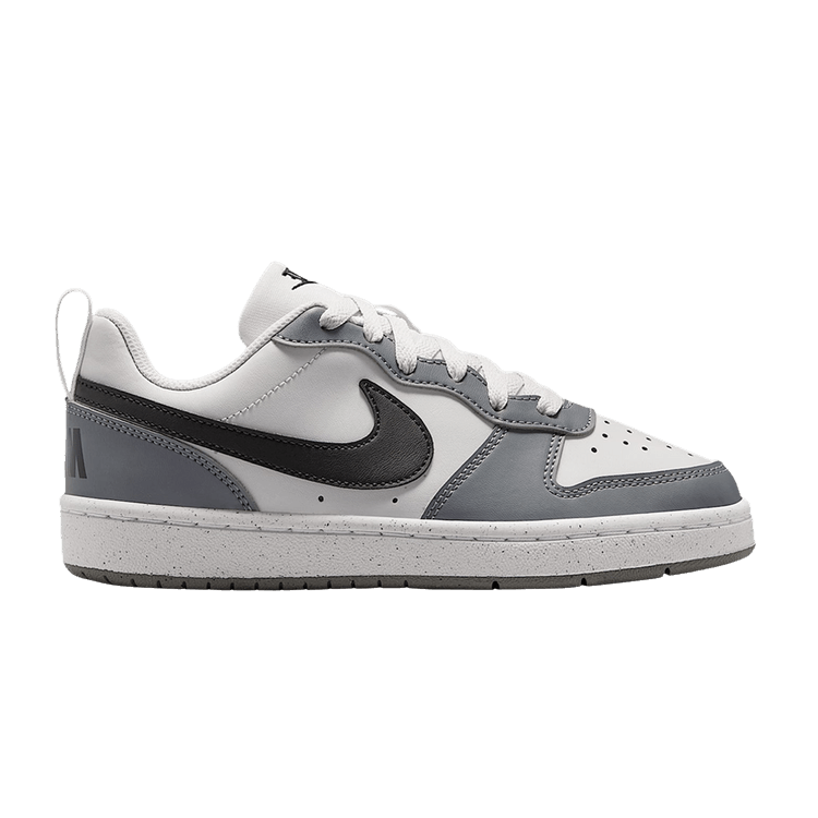 Nike Court Borough Low Recraft GS 'Platinum Tint Smoke Grey White Black'