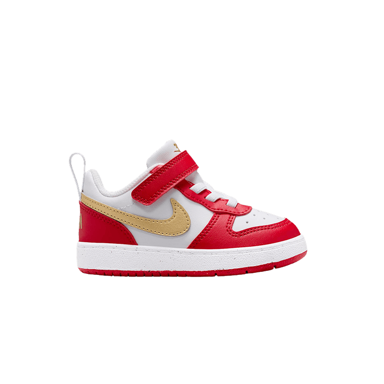 Nike Court Borough Low Recraft TD 'White University Red'