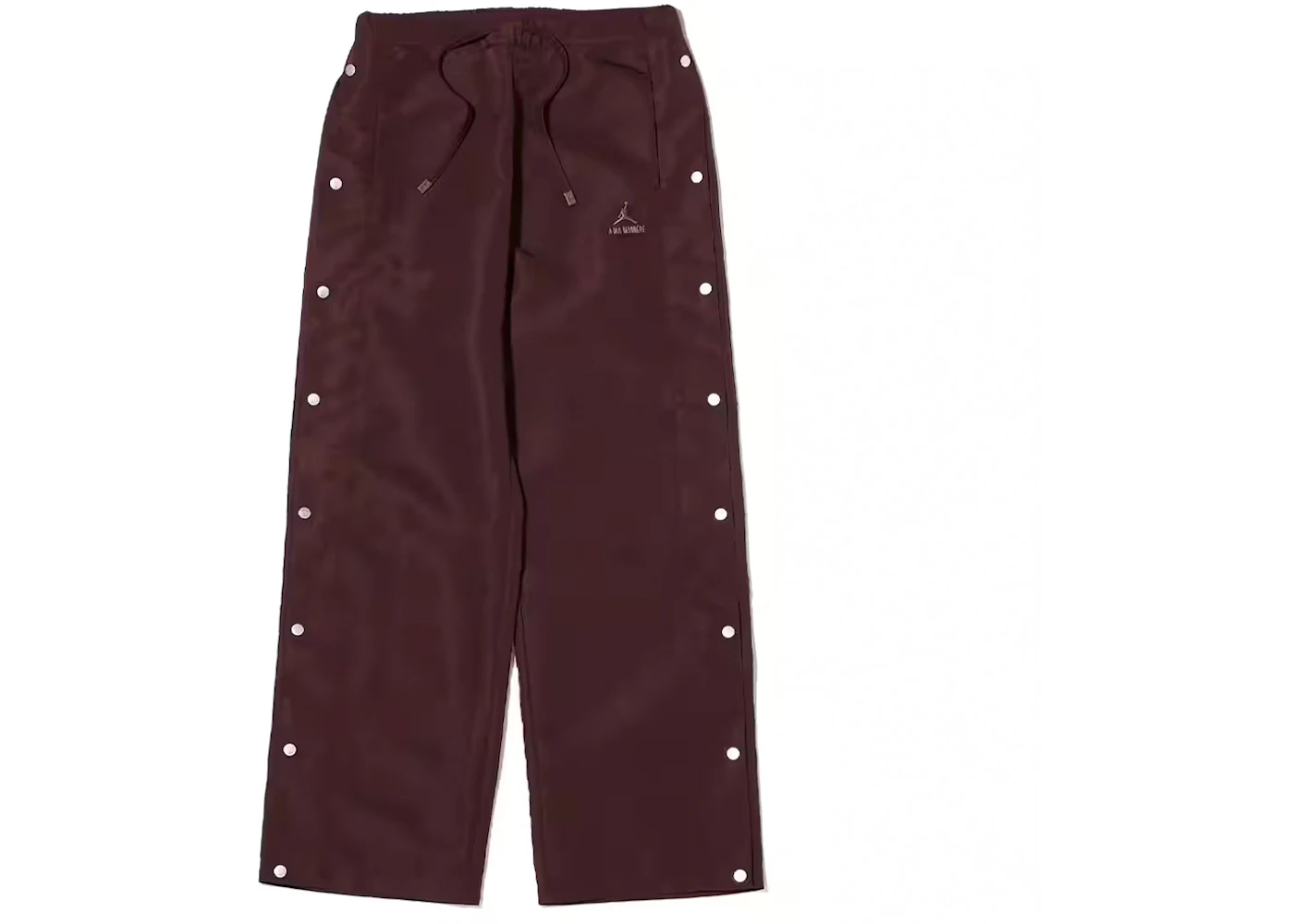 Jordan x A Ma Maniere Snap Pant Mahogany