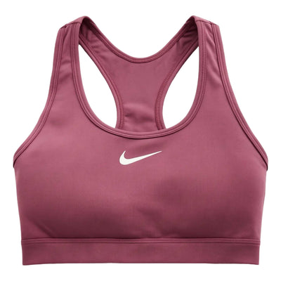 (WMNS) Nike Swoosh Medium-Support Padded Sports Bra 'Pink Smoke White'