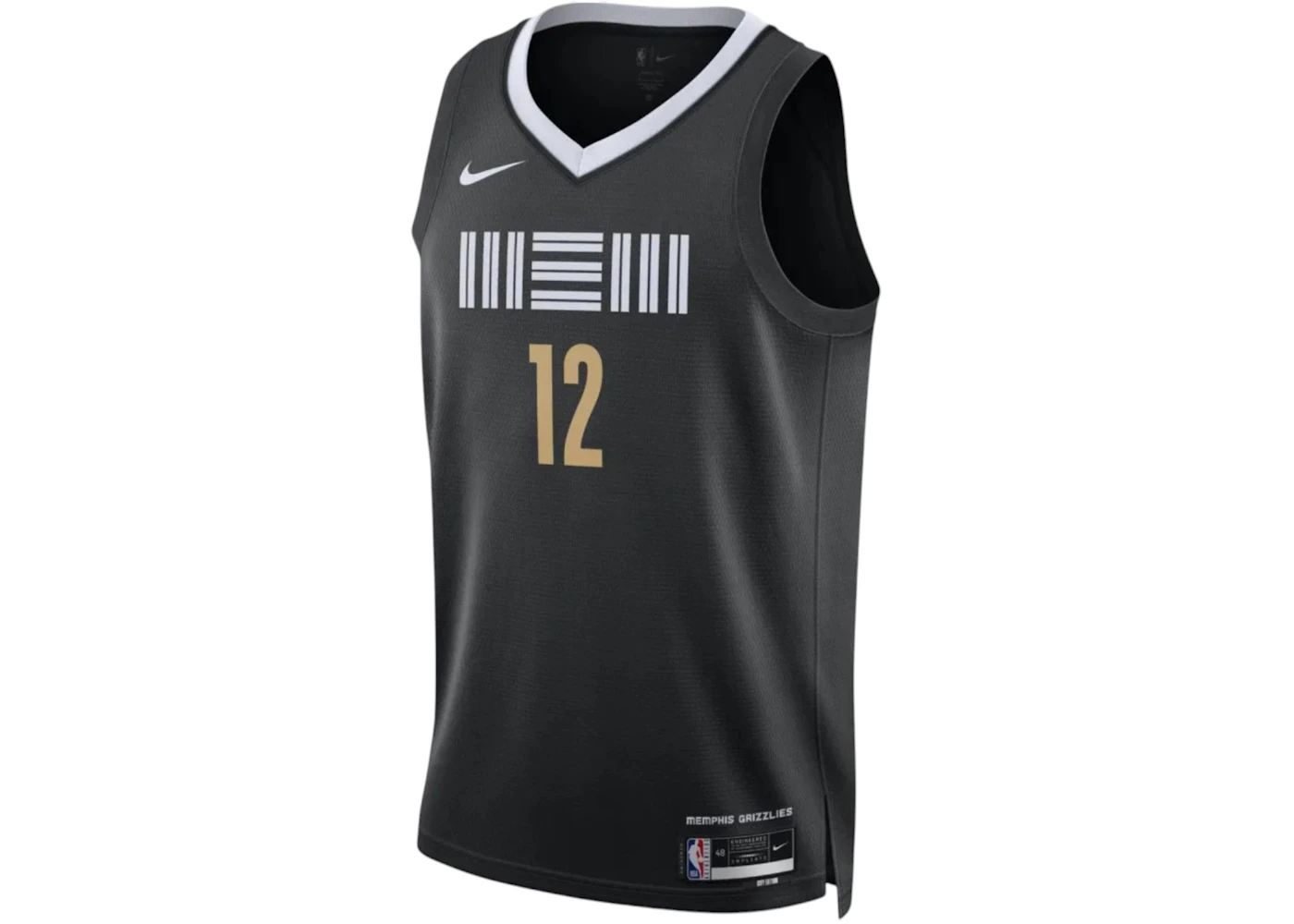 Nike Memphis Grizzlies Ja Morant 23/24 Dri-Fit Jersey Black