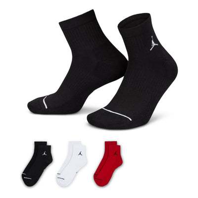 Air Jordan Jumpman Ankle Socks 3 Pack 'Black'