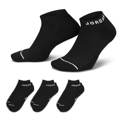 Air Jordan Everyday No-show Socks 'Black'