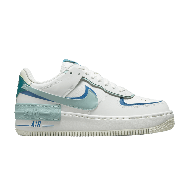 Nike Wmns Air Force 1 Shadow 'White Industrial Blue Teal'