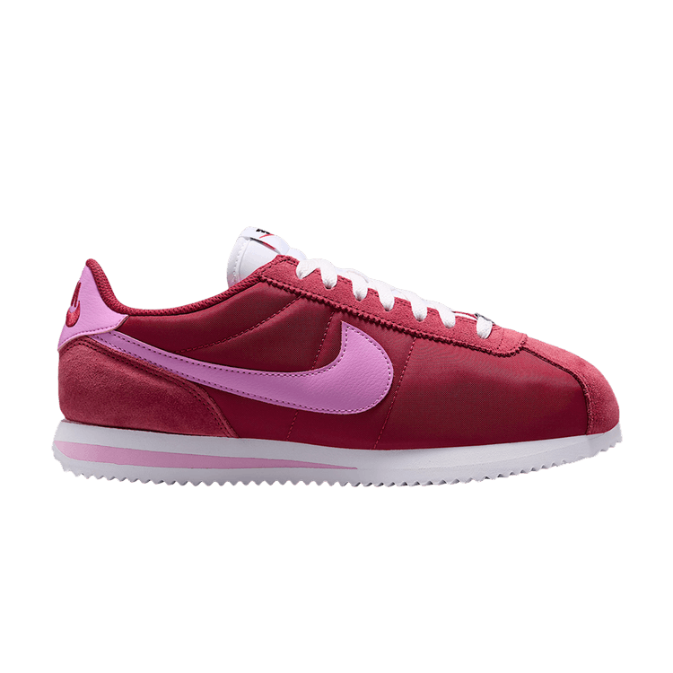 Nike Wmns Cortez Textile 'Tough Red White Safety Orange Light Magenta'