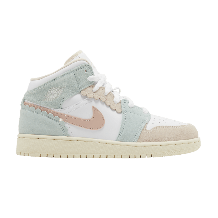 Air Jordan 1 Mid SE GS 'Scalloped Edge'