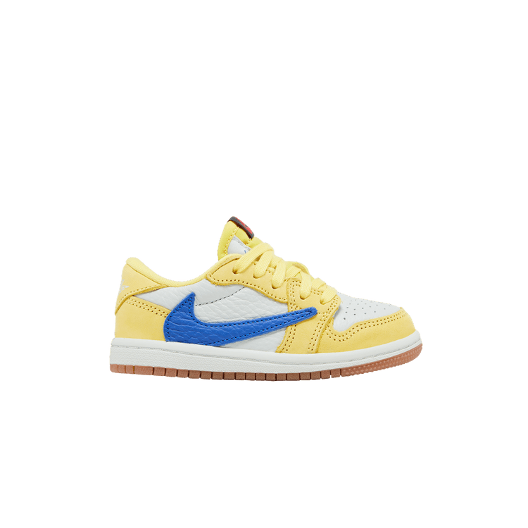 Travis Scott x Air Jordan 1 Retro Low OG SP TD 'Canary'