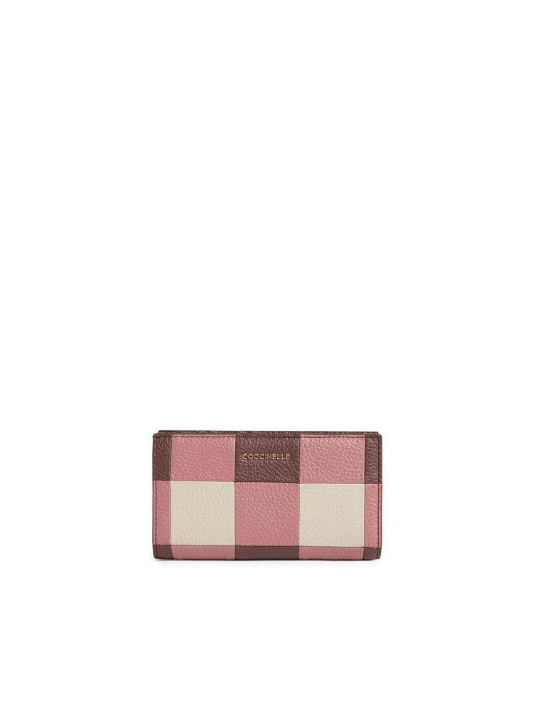 Coccinelle Checkered Continental Wallet