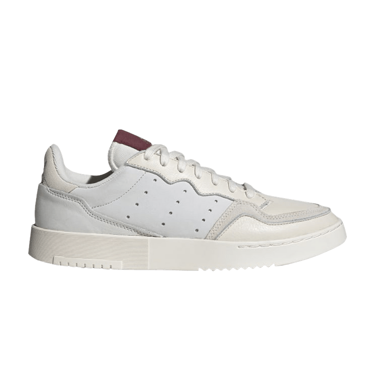 adidas Supercourt 'Chalk White Burgundy'