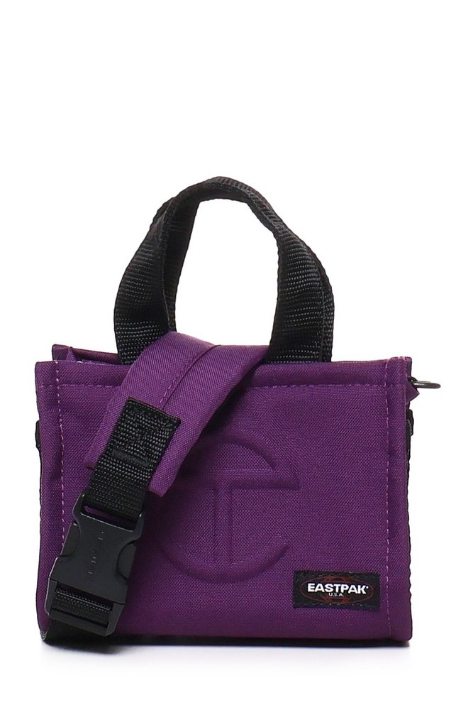 Eastpak X Telfar Logo Embossed Top Handle Bag