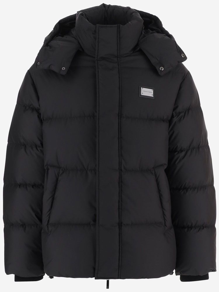 Emporio Armani Hooded Puffer Down Jacket