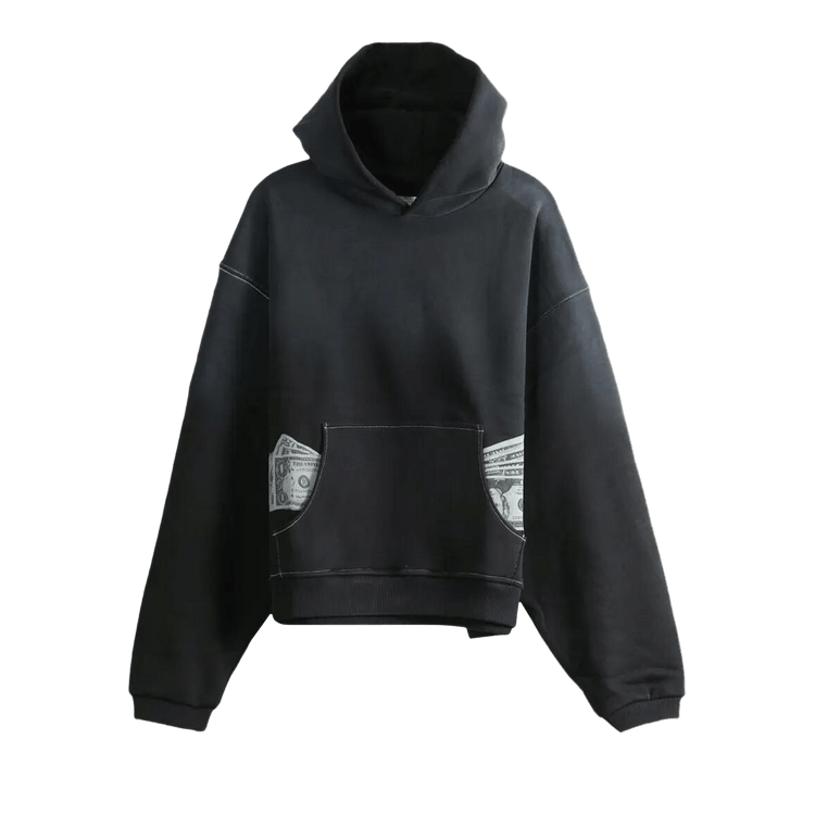 ERL Money Hoodie Knit 'Black'