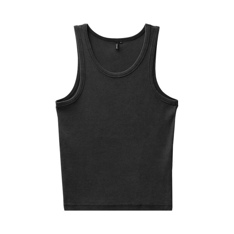 Entire Studios Cropped Tank Top 'Black'