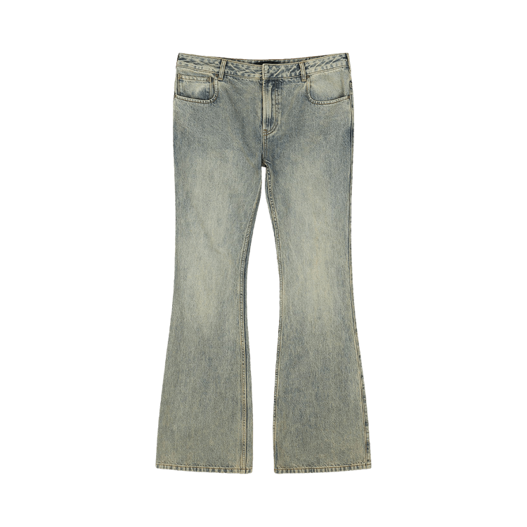Entire Studios Slim-Flared Jeans 'Surface Wave'
