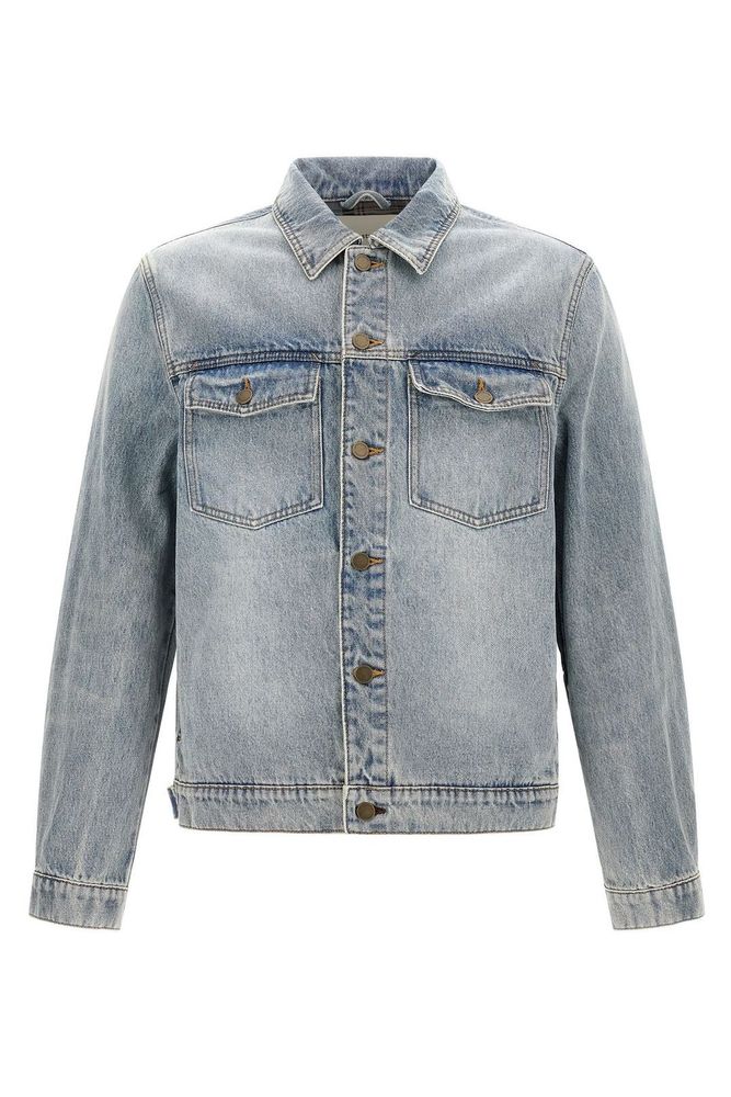 Entire Studios Vintage Wash Denim Jacket
