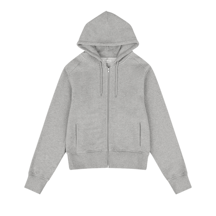 Entire Studios Slim Zip Up 'Grey Marle'